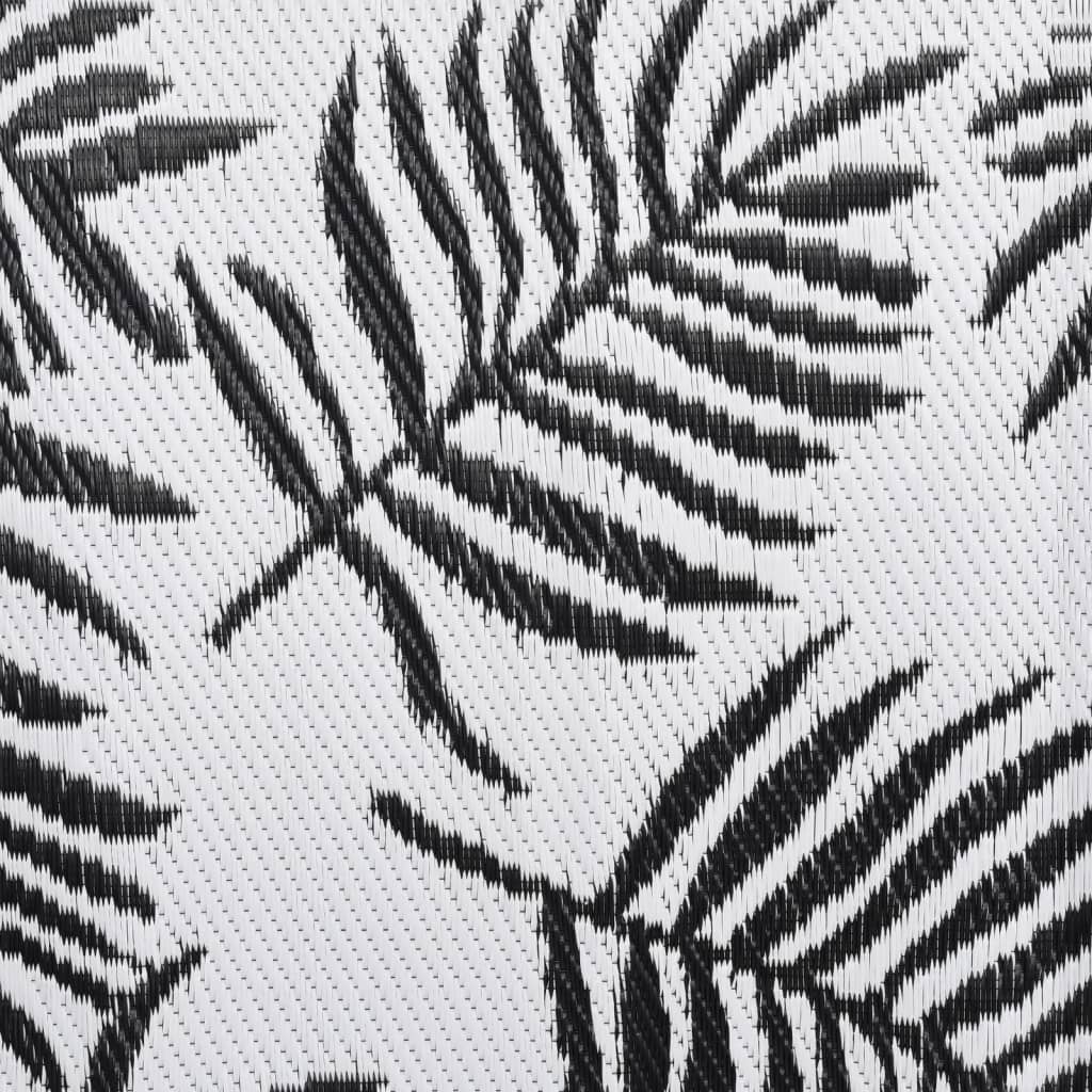 Utomhusmatta ARAKIL svart 80x250 cm PP