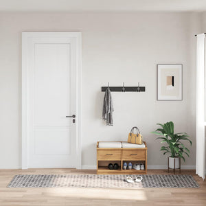 Matta tvättbar 80x300 cm flerfärgad halkfri