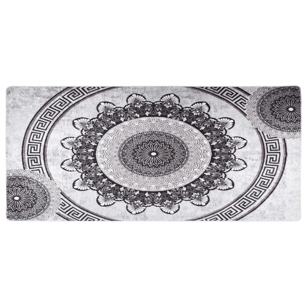 Matta tvättbar 80x300 cm flerfärgad halkfri