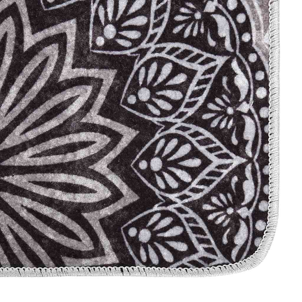 Matta tvättbar 80x300 cm flerfärgad halkfri