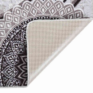 Matta tvättbar 80x300 cm flerfärgad halkfri