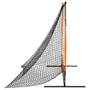 Multisport baseball träningsnät svart 174x76x158,5 cm
