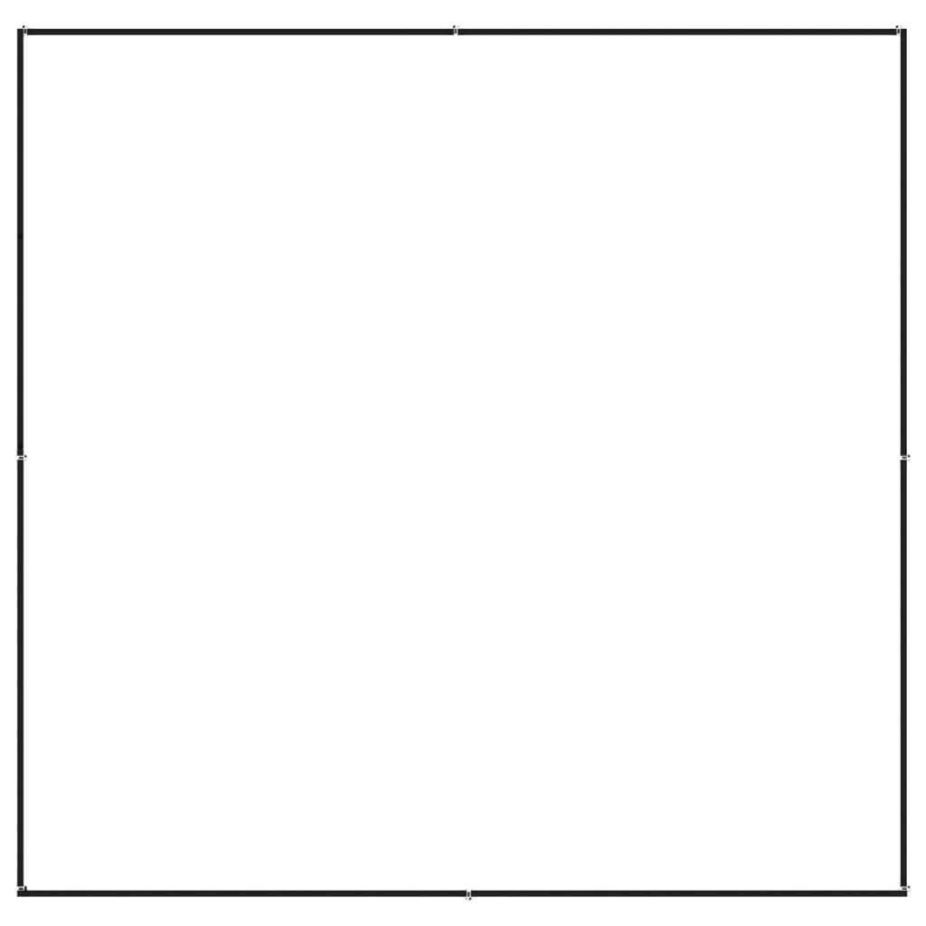 Hundgård svart 4 m² stål-Hundkojor & rastgårdar-vidaXL-njoyroom