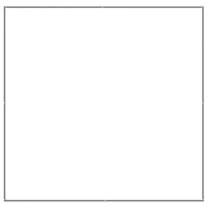 Hundgård silver 4 m² stål