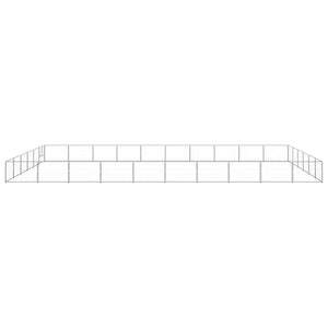 Hundgård silver 60 m² stål