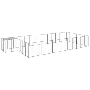 Hundgård silver 22,99 m² stål