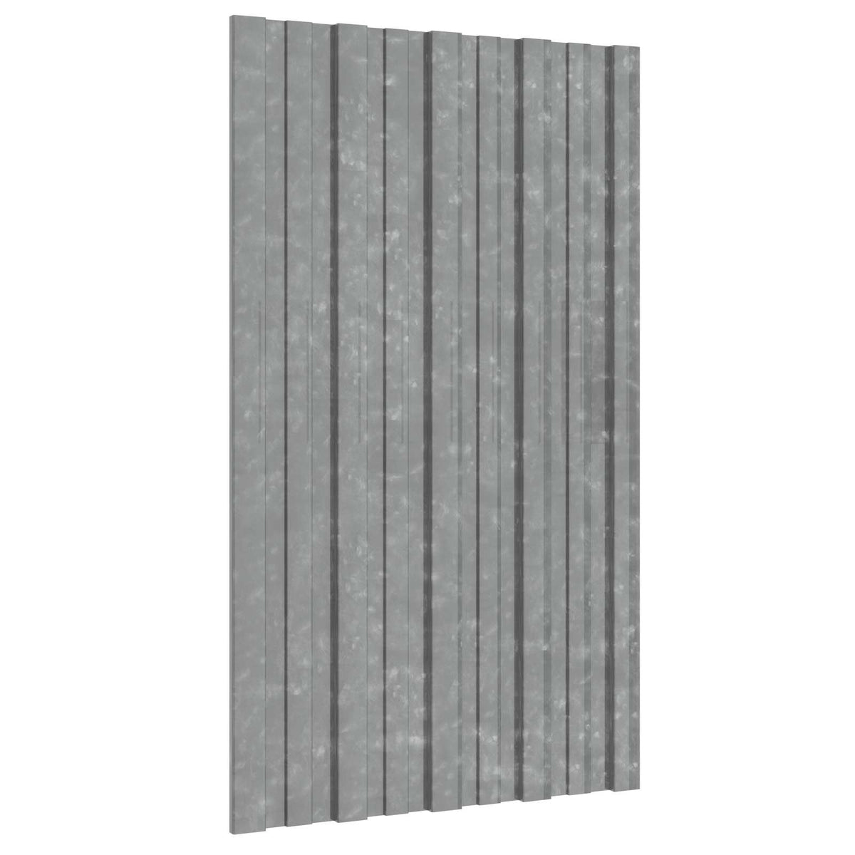 Takpanel 36 st Silver 80 x 45 cm Galvaniserat stål