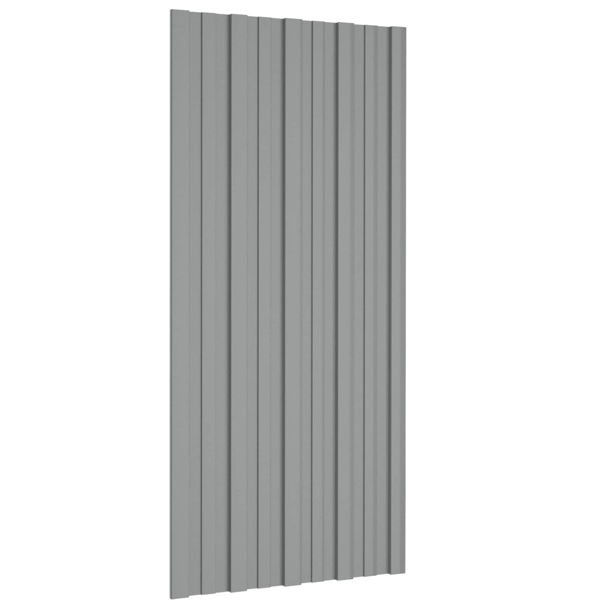 Takpanel 36 st Grå 100 x 45 cm Galvaniserat stål