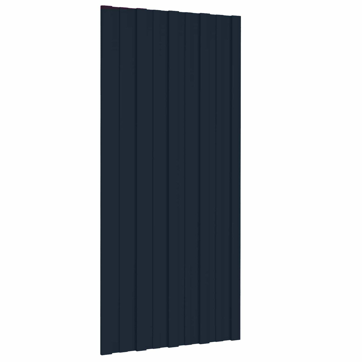 Takpanel 12 st Antracit 100 x 45 cm Galvaniserat stål