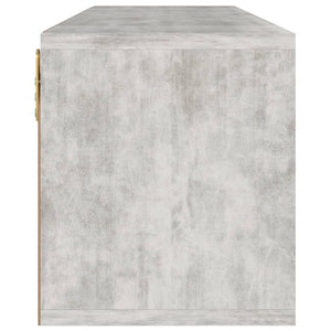 TV-bänk betong 88,5x27,5x30,5 cm konstruerat trä