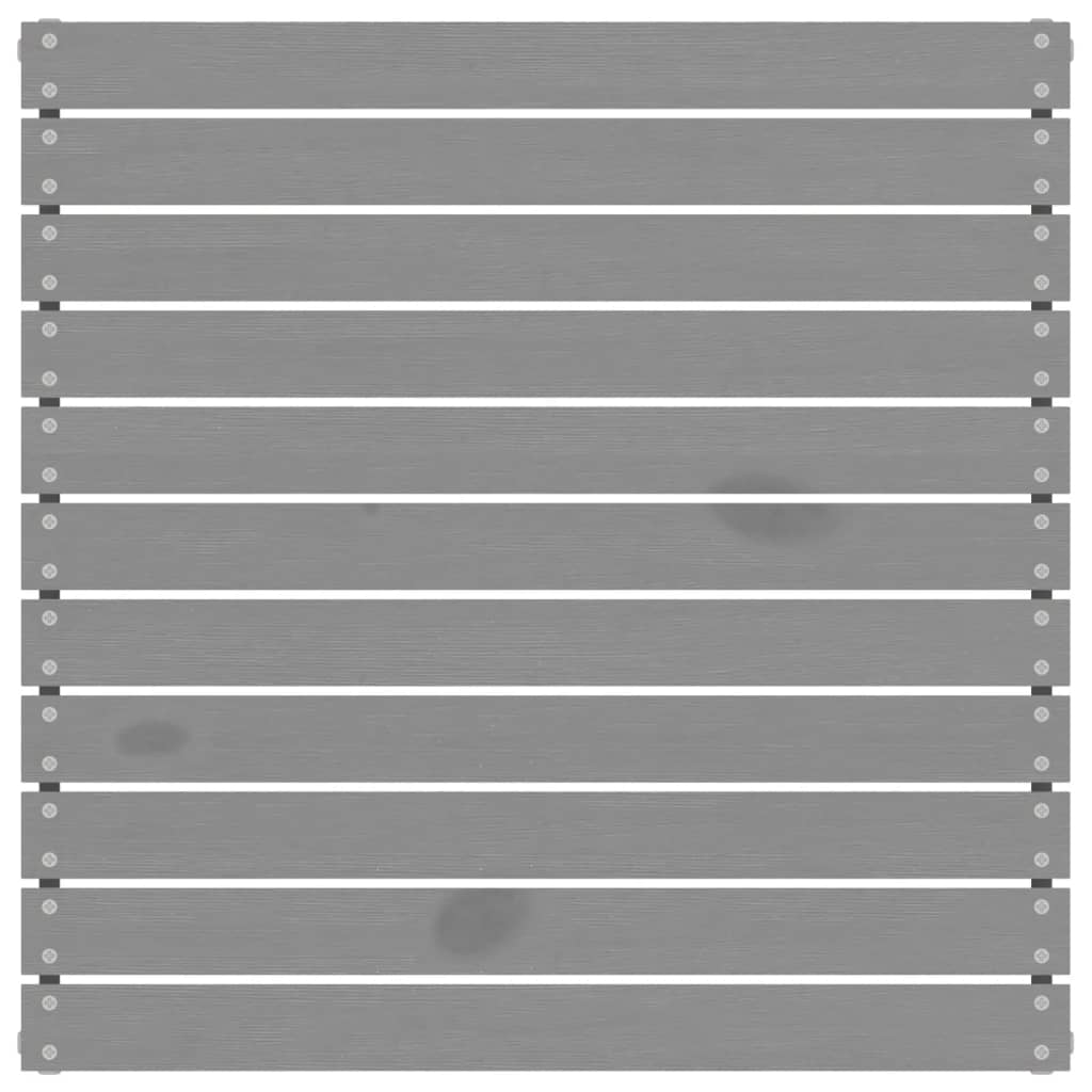 Loungegrupp för trädgården 9 delar grå massiv furu-Utemöbelgrupper-vidaXL-njoyroom