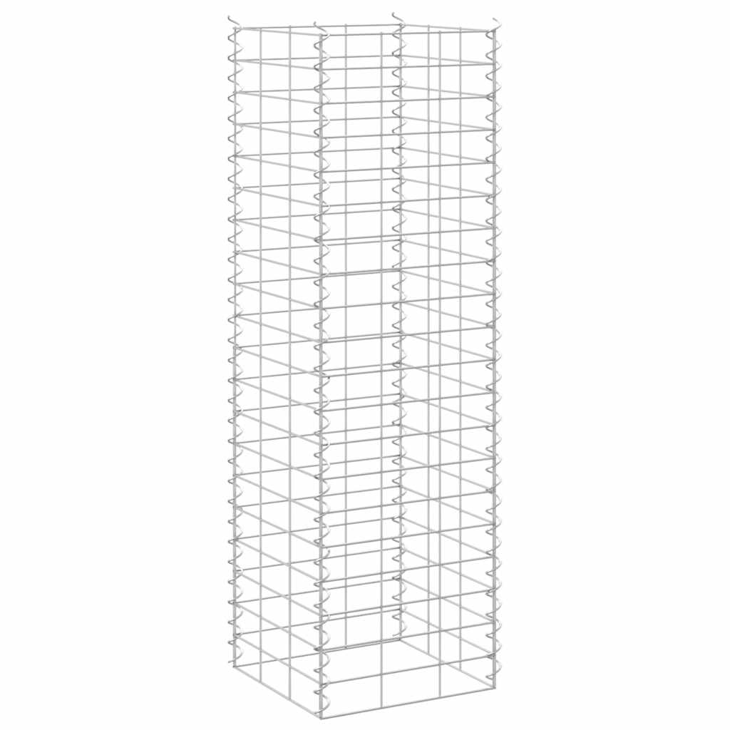 Gabioner 3 st 30x30x100 cm järn