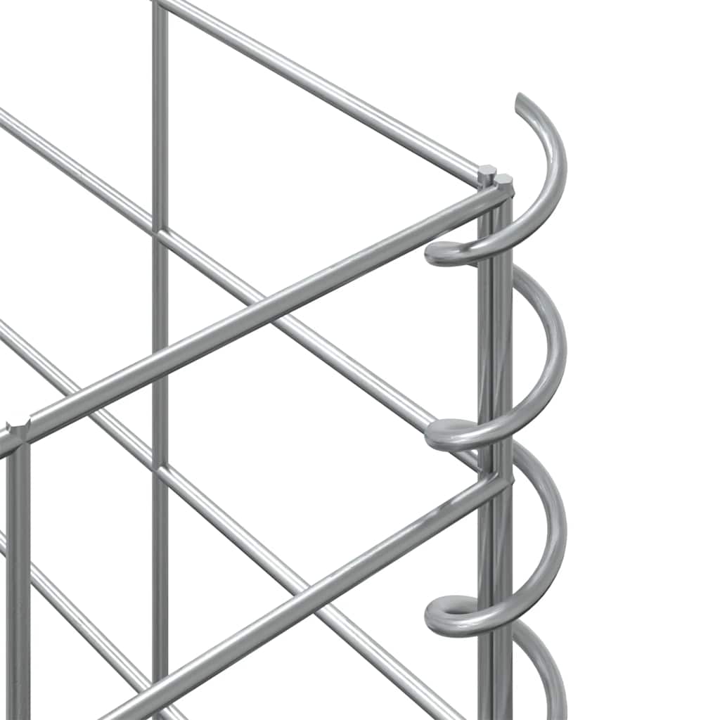 Gabioner 3 st 30x30x100 cm järn