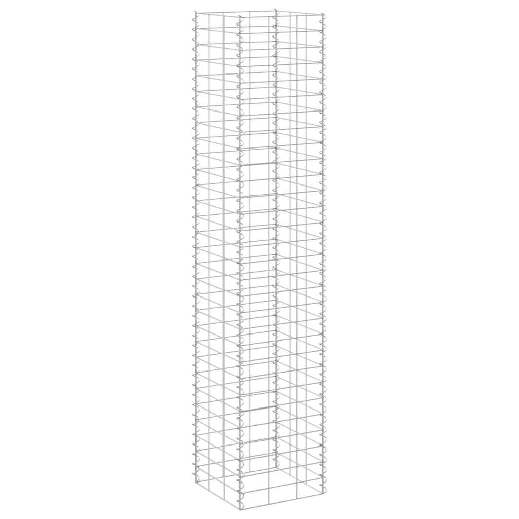 Gabioner 3 st 30x30x150 cm järn