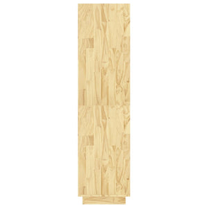 Bokhylla/rumsavdelare 80x35x135 cm massiv furu