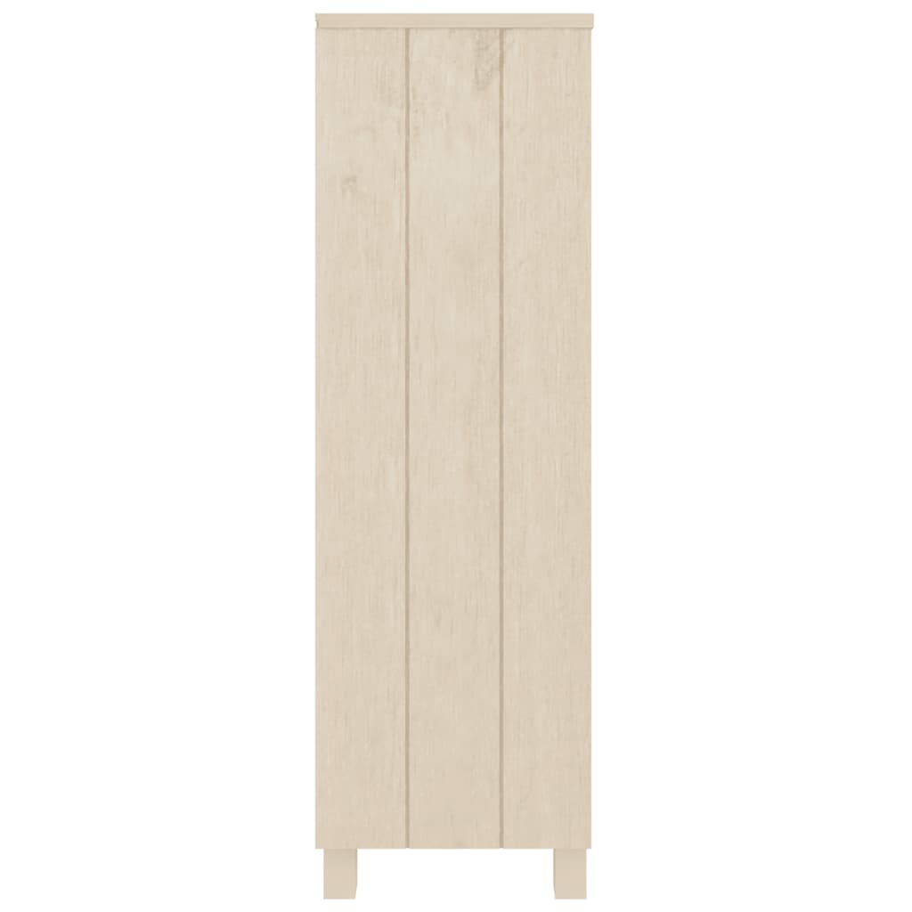 Bokhylla HAMAR honungsbrun 85x35x112 cm massiv furu