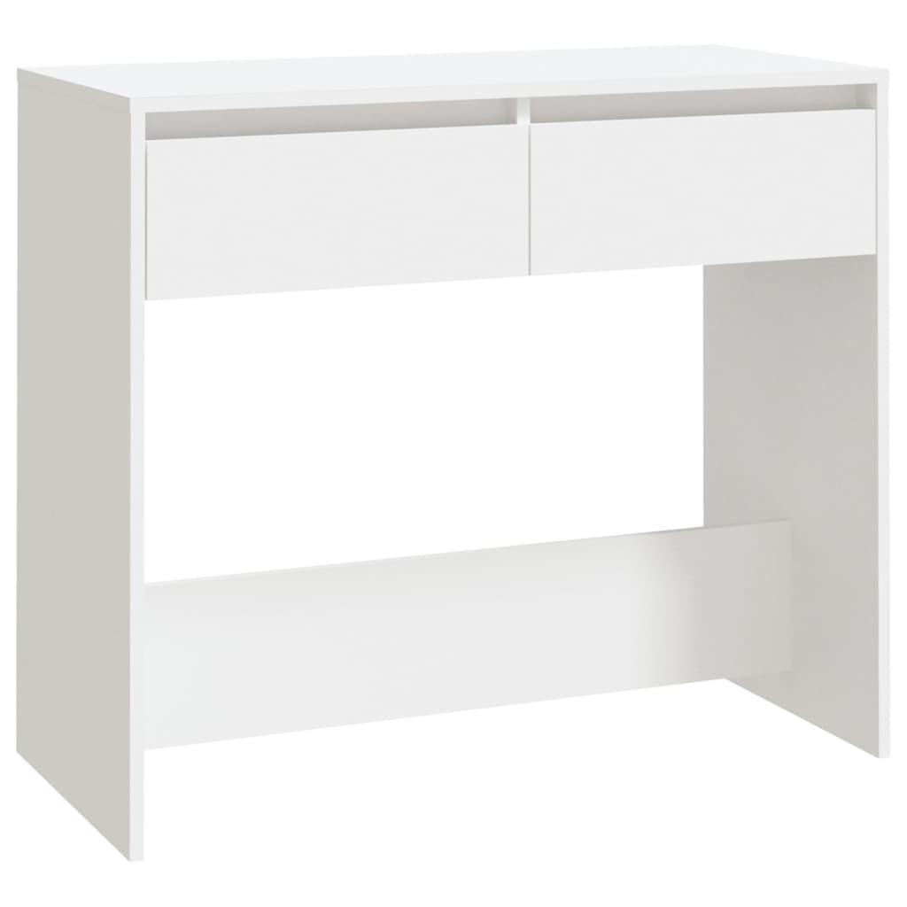 Konsolbord vit 89x41x76,5 cm konstruerat trä