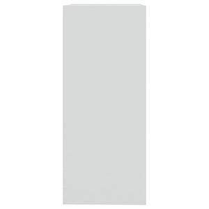 Bokhylla/Rumsavdelare vit 40x30x72 cm