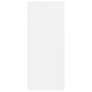 Bokhylla/Rumsavdelare vit 60x30x72 cm