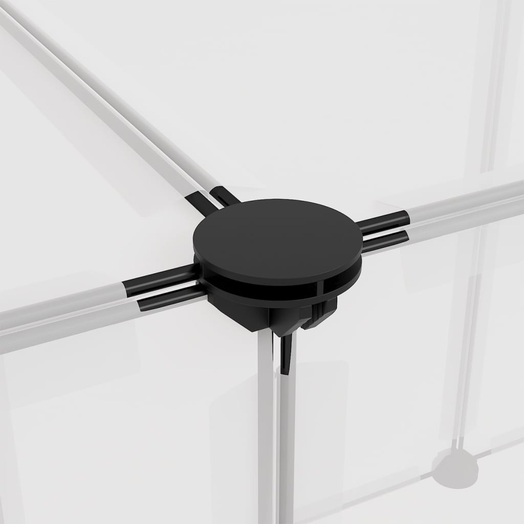 Smådjursbur transparent 143x107x93 cm PP och stål