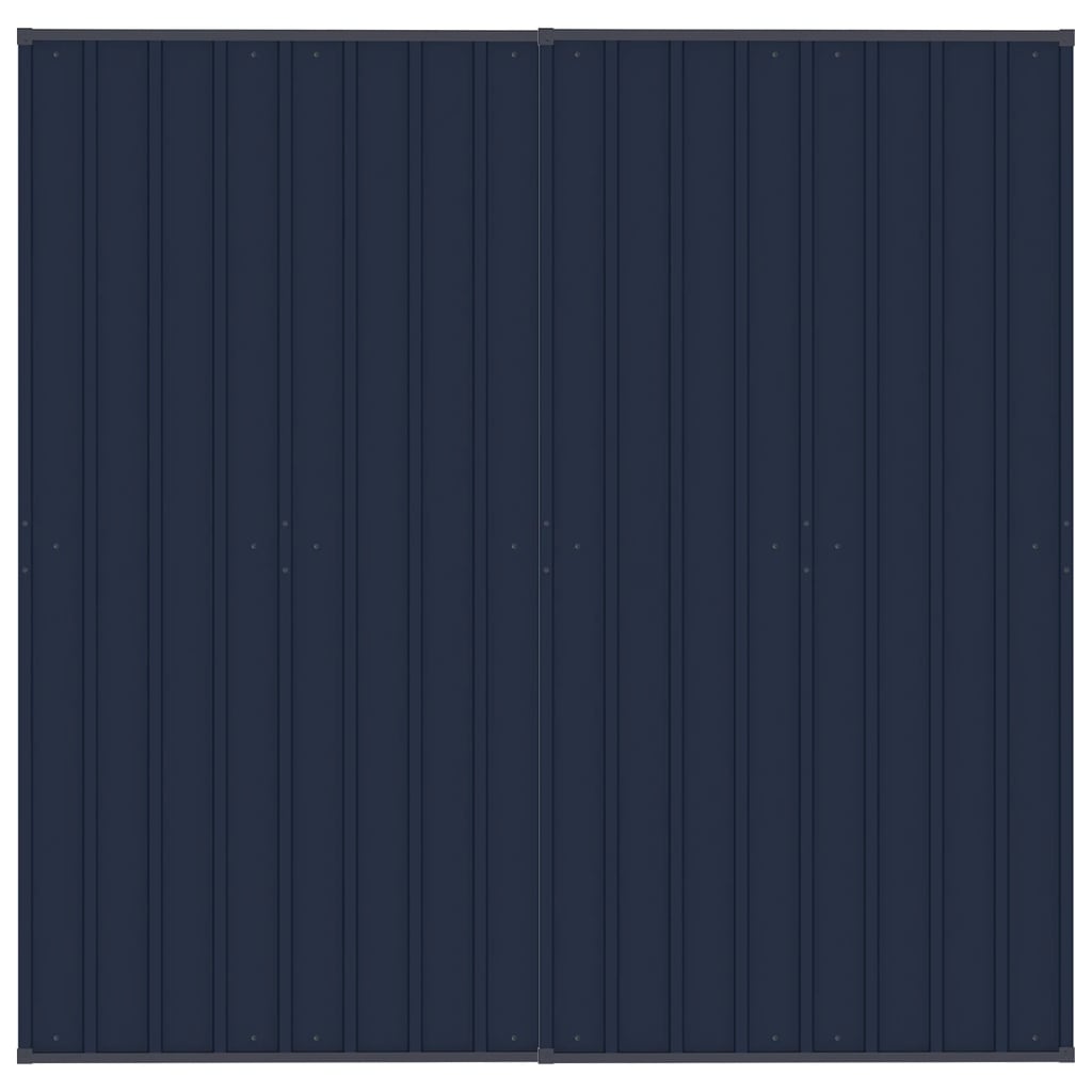 Hundgård för utomhusbruk ståltak 3,69 m²