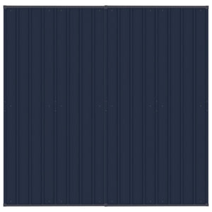 Hundgård för utomhusbruk ståltak 3,69 m²