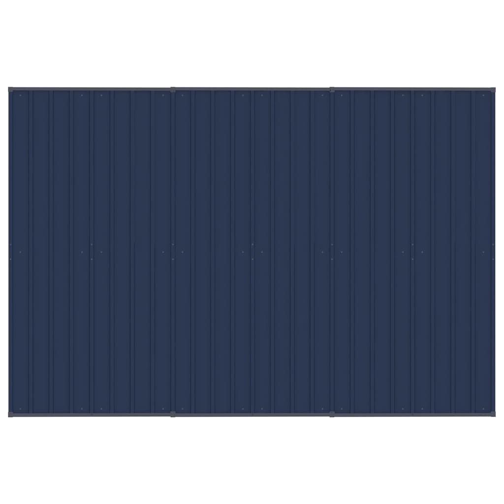 Hundgård för utomhusbruk ståltak 5,53 m²