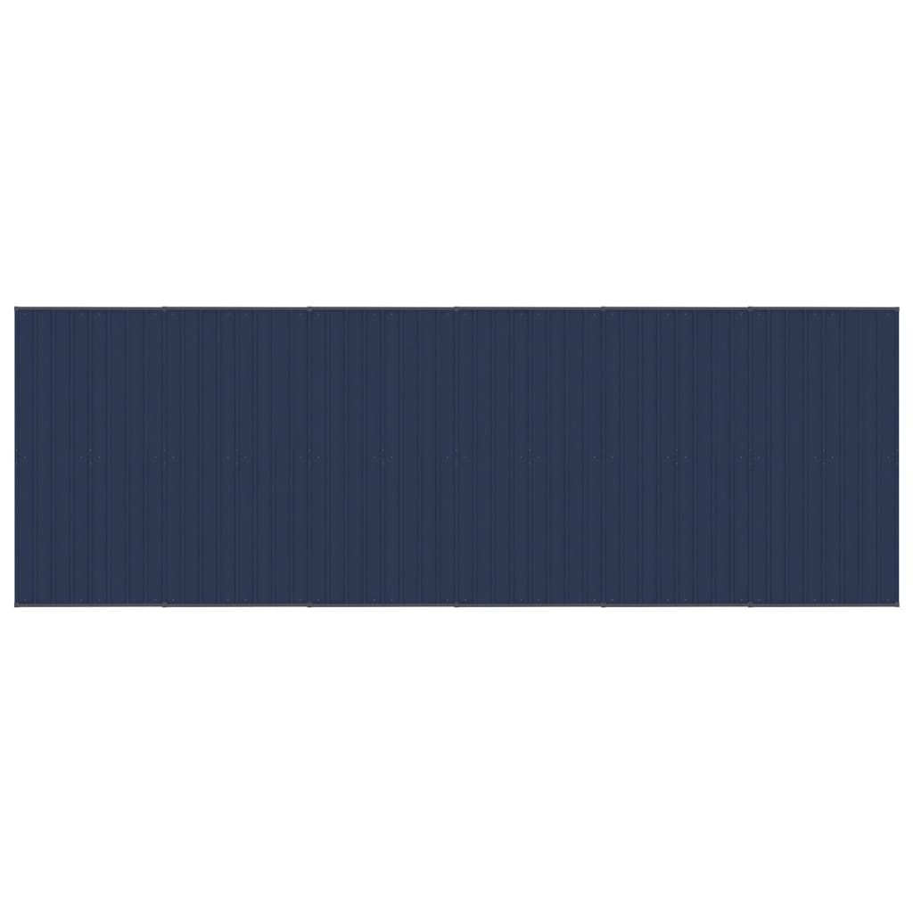 Hundgård för utomhusbruk ståltak 11,06 m²