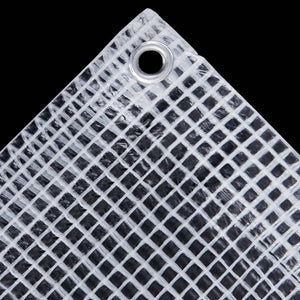 Presenning nätförstärkt 140 g/m² 4x6 m vit