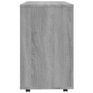 Sidobord grå sonoma 70x35x55 cm konstruerat trä