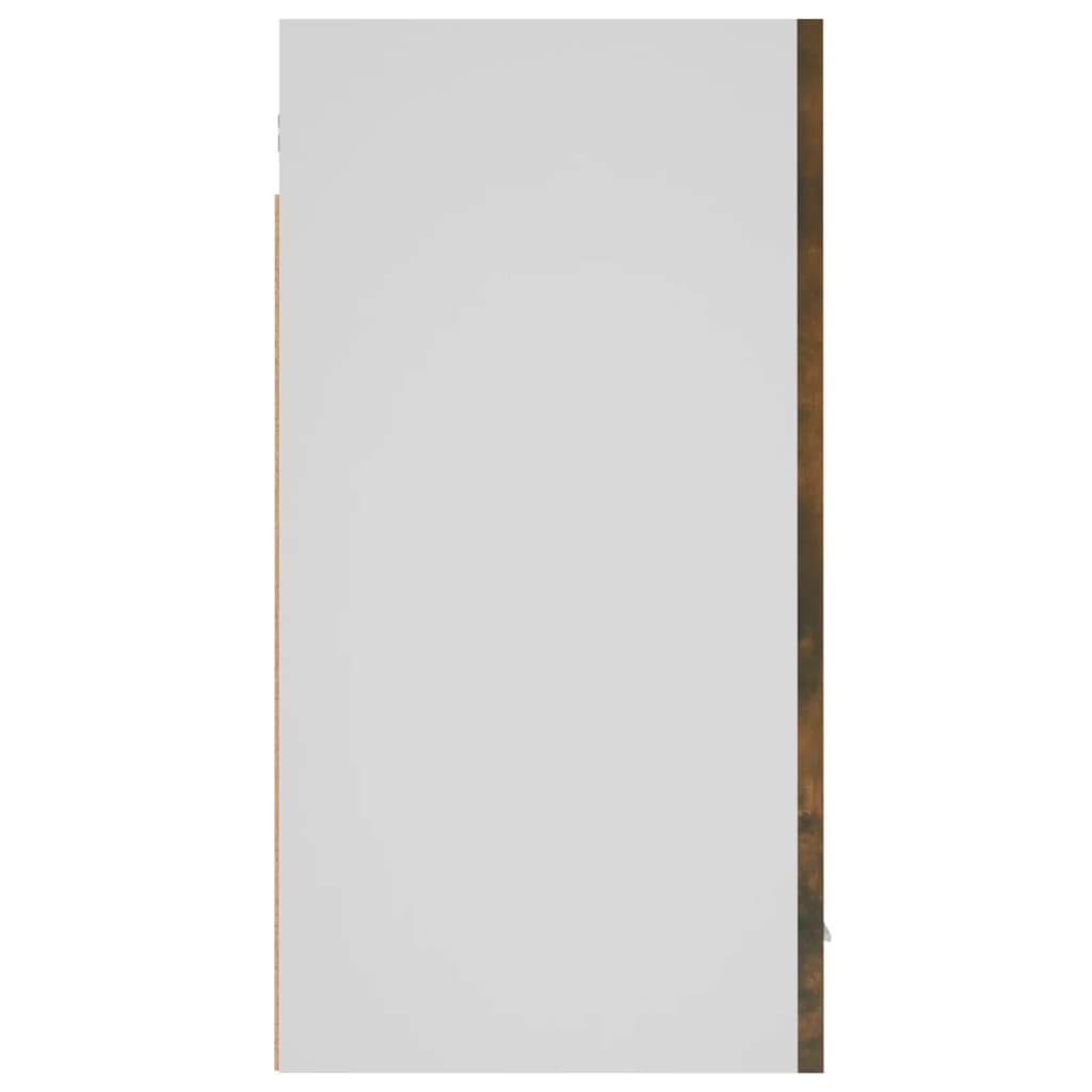 Väggskåp “Lyon” rökfärgad ek 60x31x60 cm konstruerat trä