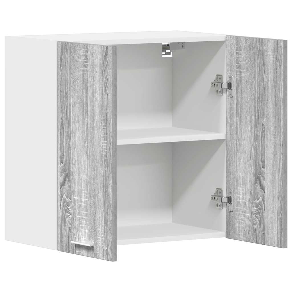 Väggskåp “Lyon” grå sonoma 60x31x60 cm konstruerat trä