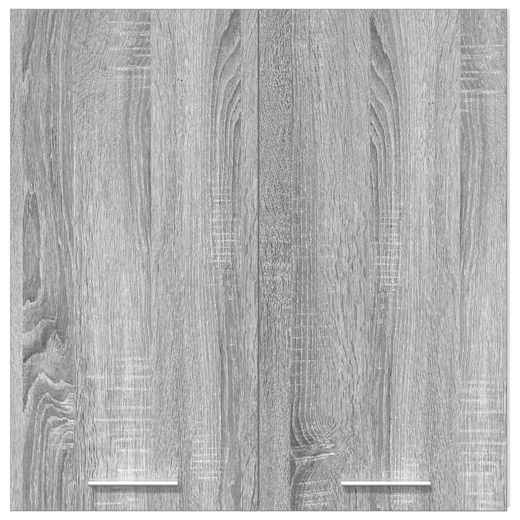 Väggskåp “Lyon” grå sonoma 60x31x60 cm konstruerat trä