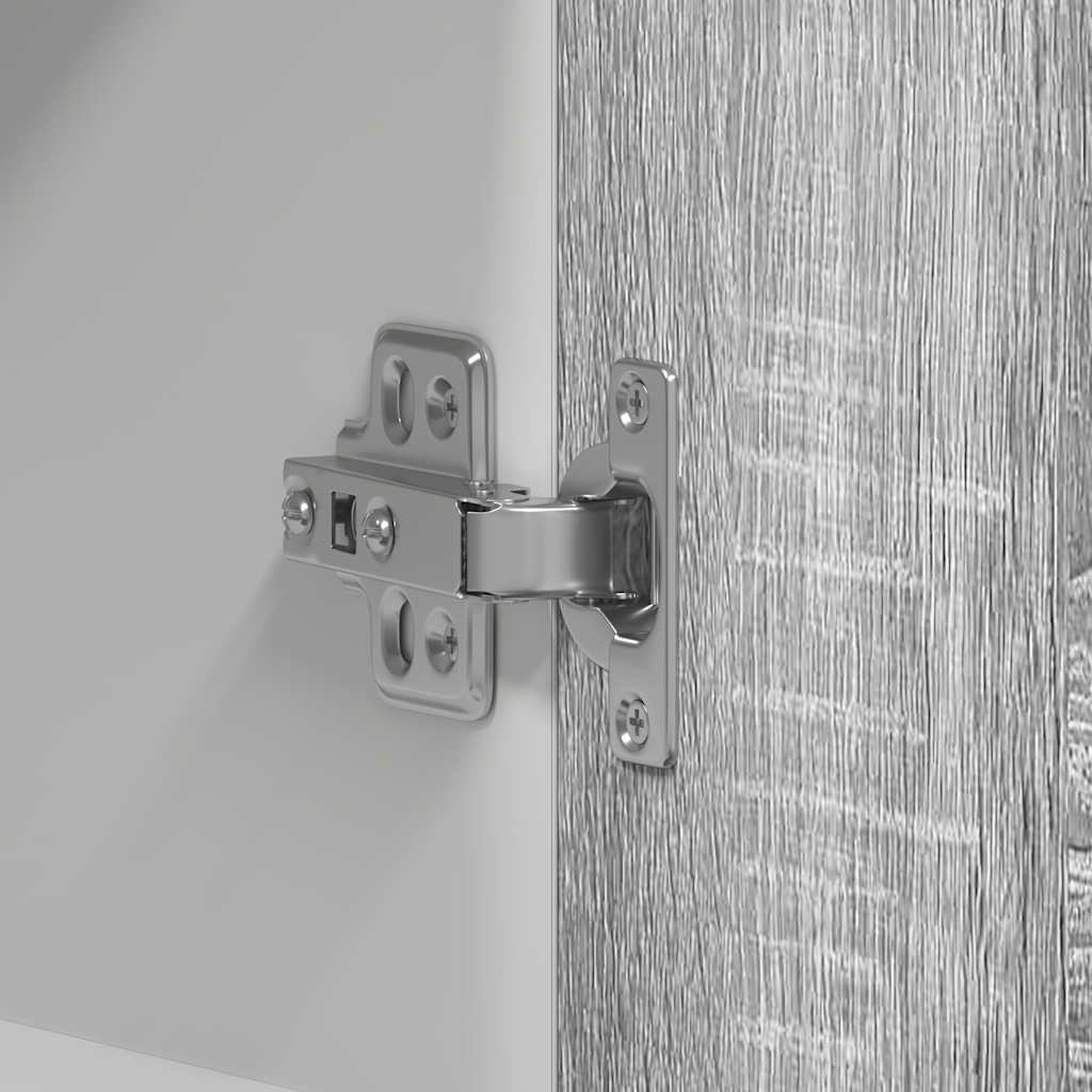 Väggskåp “Lyon” grå sonoma 60x31x60 cm konstruerat trä