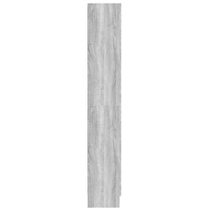 Bokhylla grå sonoma 82,5x30,5x185,5 cm konstruerat trä