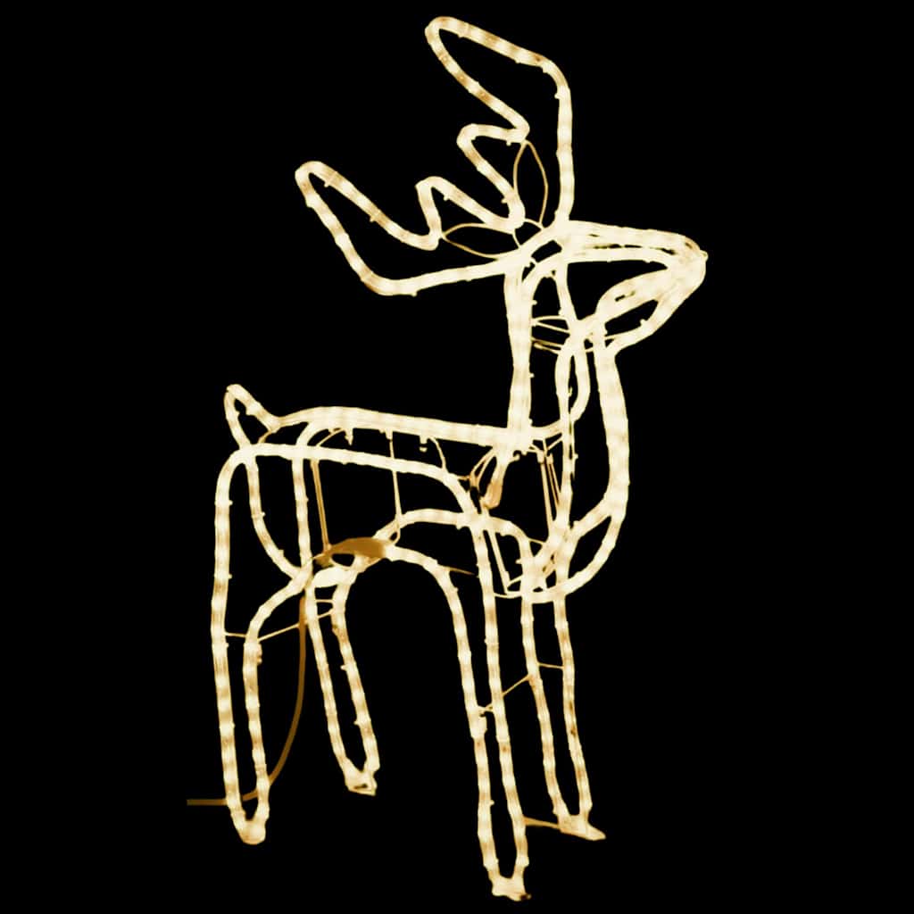 Renfigur ljusslinga med varmvit 76x42x87 cm