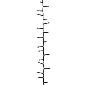 Kompakt ljusslinga med 1000 LED blå 25 m PVC