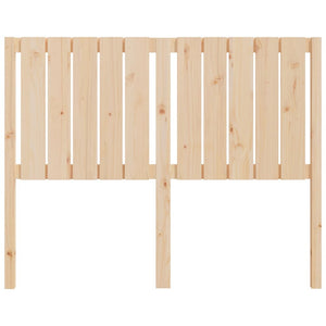 Sänggavel 125,5x4x100 cm massiv furu