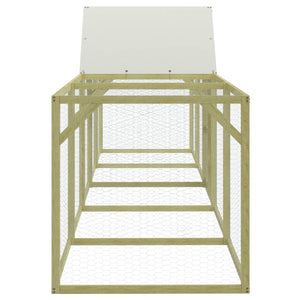 Hönshus 500x100x150 cm impregnerad massiv furu