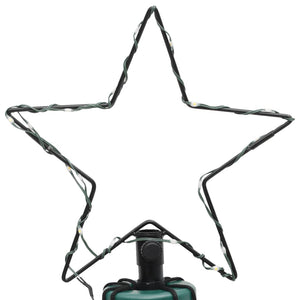 Julgran med markspett 108 blåa lysdioder 180 cm