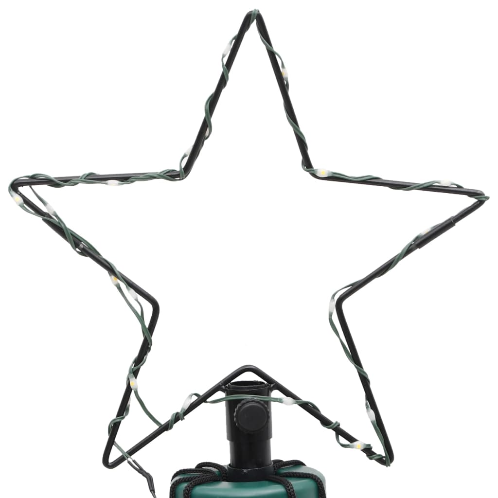 Julgran med markspett 732 blåa lysdioder 500 cm