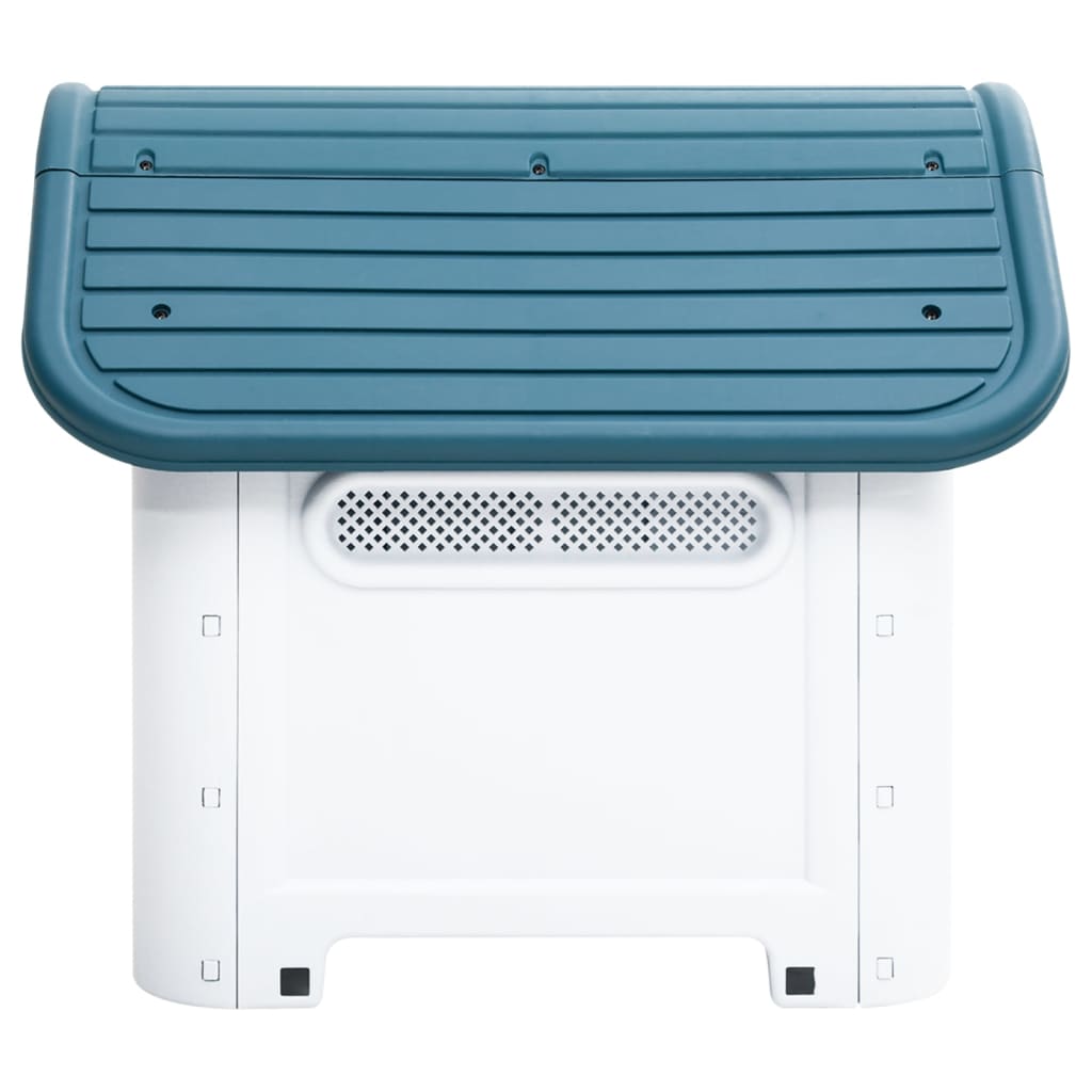 Hundkoja blå 59x75x66 cm polypropylen