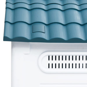 Hundkoja blå 57x68x66 cm polypropylen