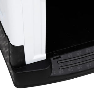 Hundkoja blå 57x68x66 cm polypropylen