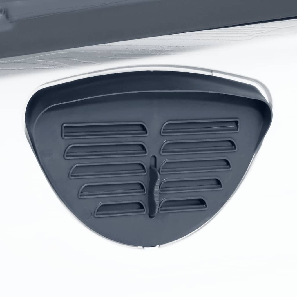 Hundkoja grå 90,5x68x66 cm polypropen