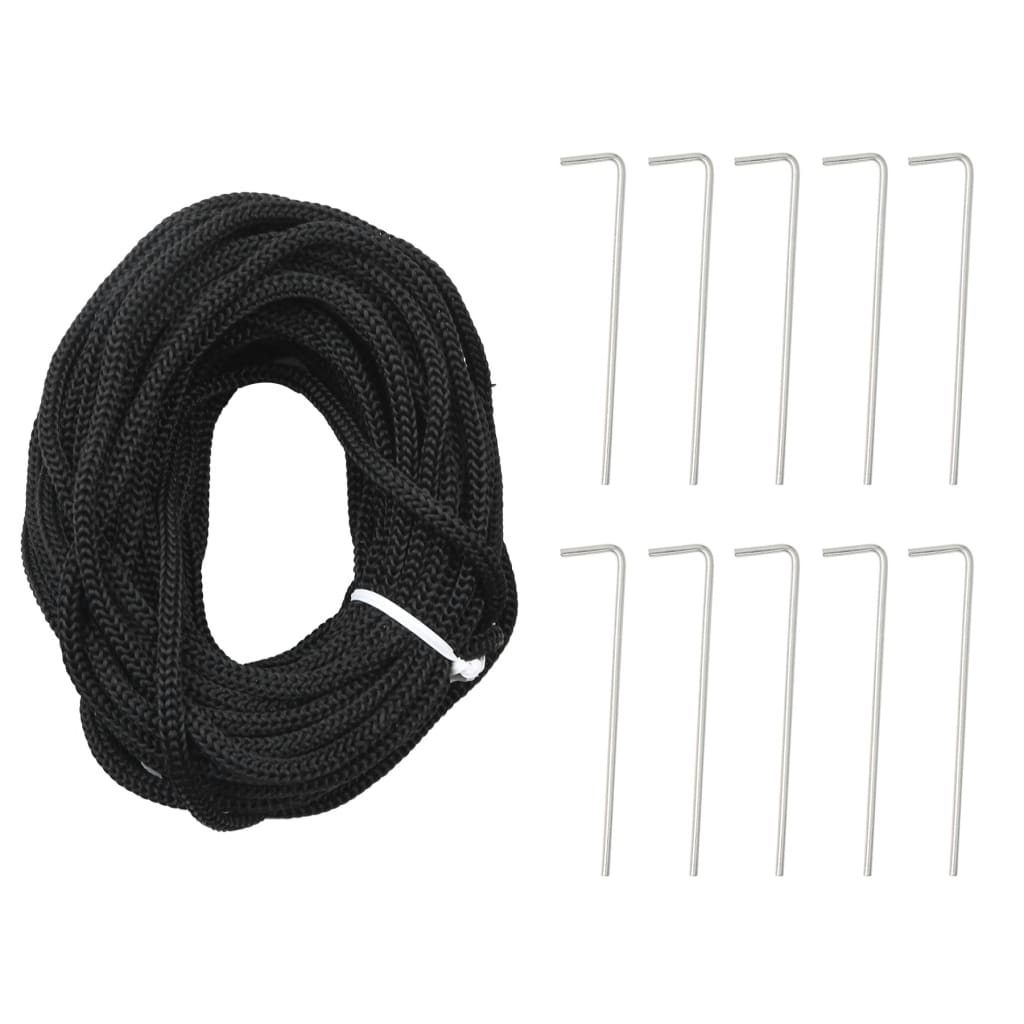 Julgran på flaggstång blå 310 LEDs 300 cm