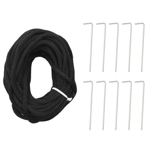 Julgran på flaggstång blå 310 LEDs 300 cm