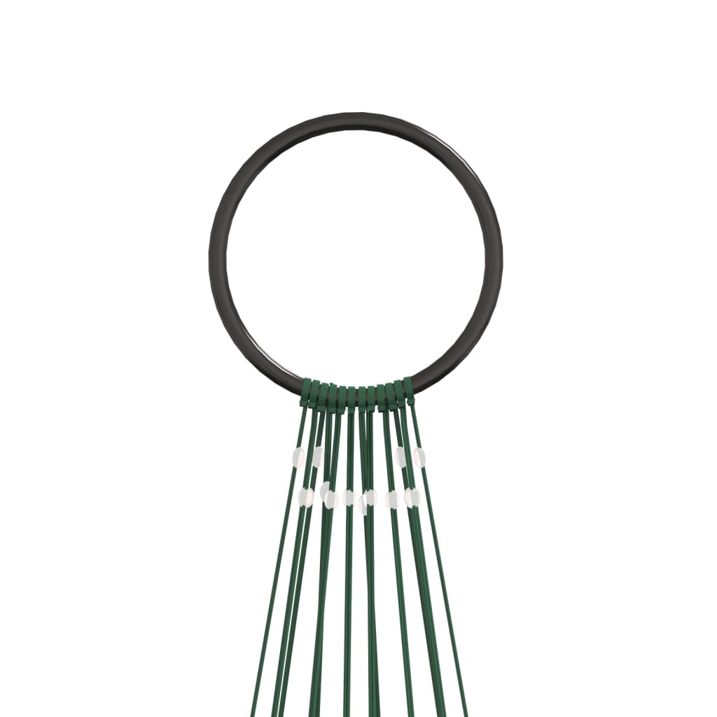 Julgran på flaggstång färgglada 732 LEDs 500 cm