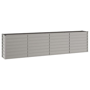 Odlingslåda rostig 320x40x77 cm rosttrögt stål