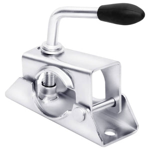 Stödhjulsklämmor 2 st 13,5x6,5x14 cm galvaniserat stål